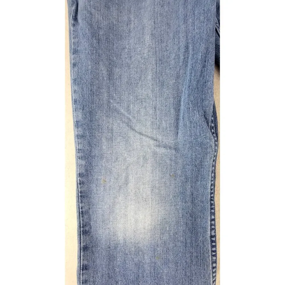 The Territory Ahead Straight Leg Jeans 34x32 Relaxed Fit Cotton Denim